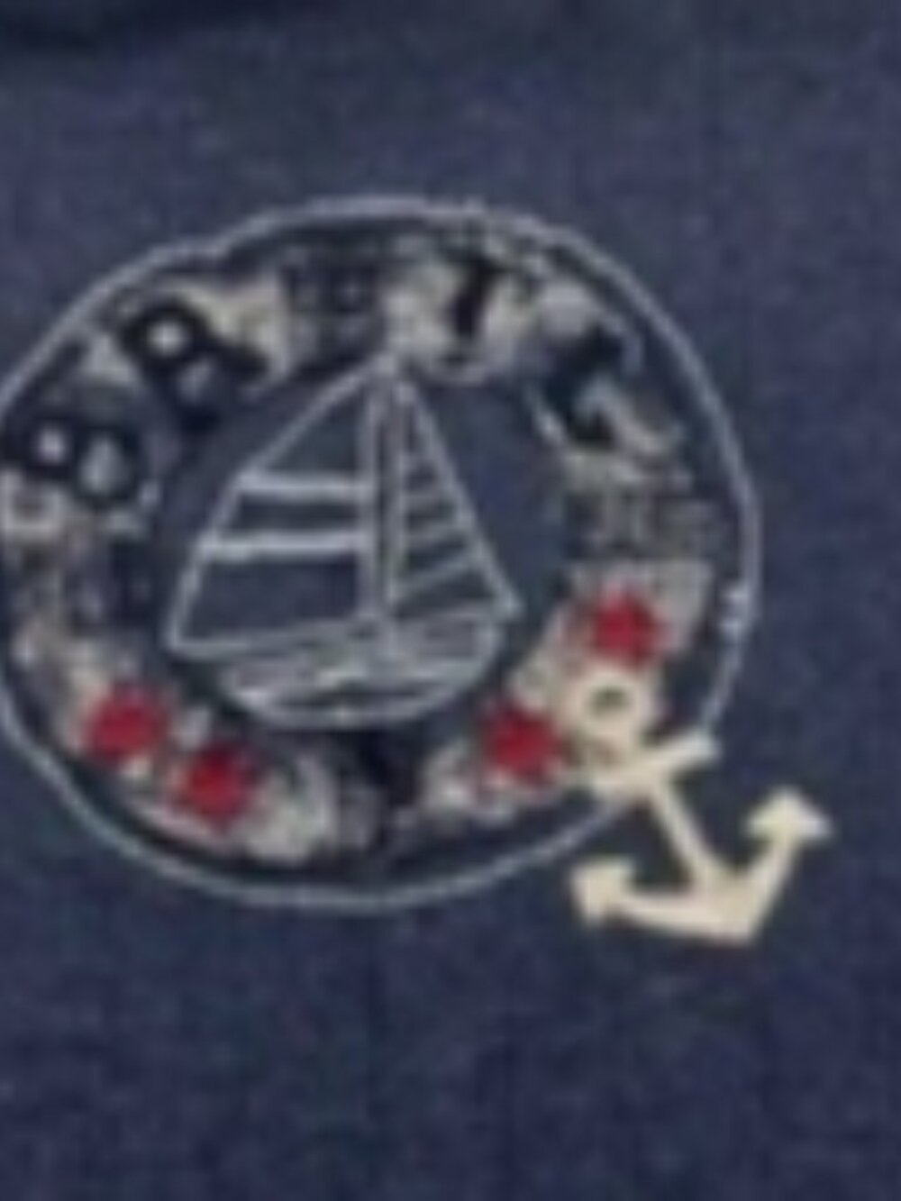 Noah’s Baby Boutique Nautical Romper | 6–9 Months | Anchor Sailboat | Boutique